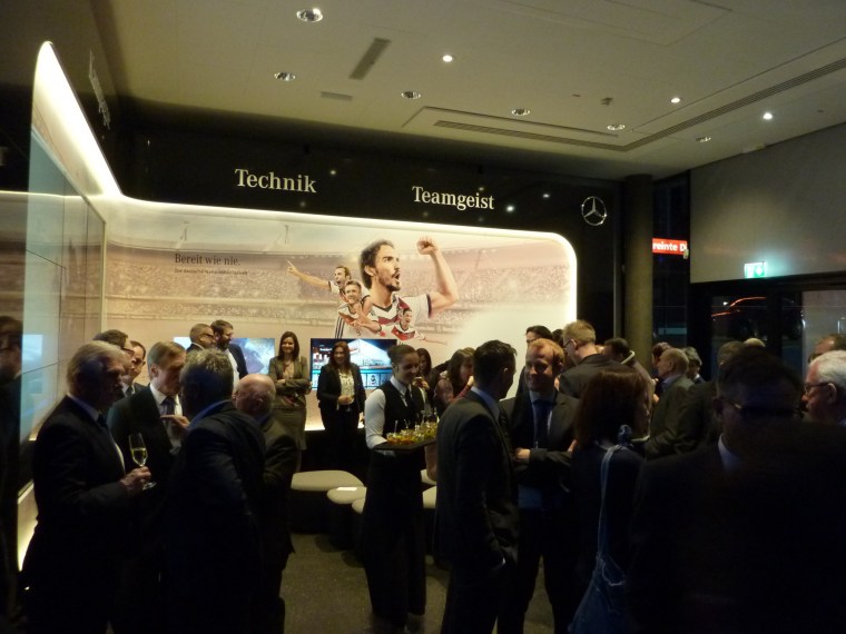 Vor der Preisverleihung hatten die Nomminierten und Prominenten noch Zeit für Gespräche